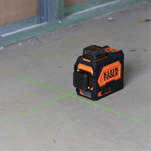 Rechargeable Self-Leveling Green Planar Laser Level Solutions industrielles ALPHA