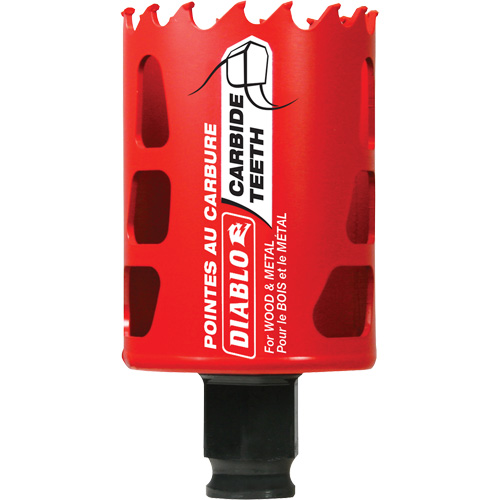 Scie cloche pour bois et m&eacute;tal, 1-7/8", Profondeur de la coupe 2-3/8", Carbure Solutions industrielles ALPHA