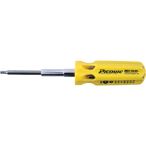 Tournevis multi-embouts SAE Hex-Calibre, Prise Plastique Solutions industrielles ALPHA