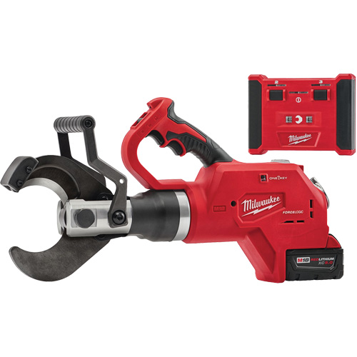 Coupe-c&acirc;ble pour c&acirc;bles souterrains de 3" M18 Force Logic avec t&eacute;l&eacute;commande sans fil Solutions industrielles ALPHA