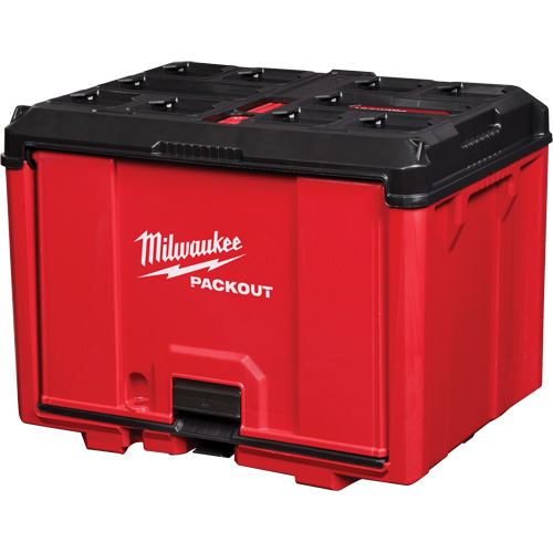 Armoire &agrave; outils Packout, 15" x 15" x 20", Noir/Rouge Solutions industrielles ALPHA