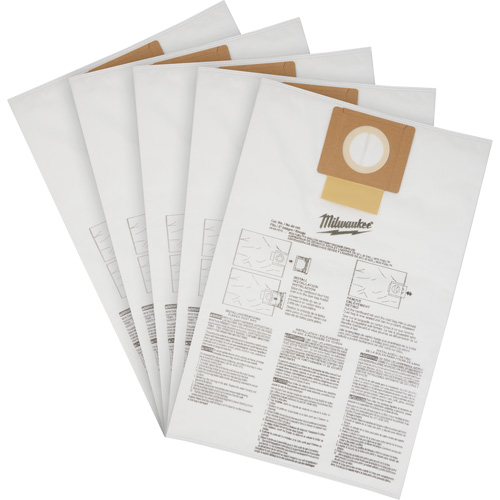 Fleece Dust Bags, 6 US Gal. Solutions industrielles ALPHA