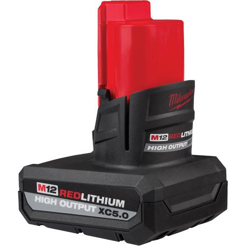 M12 Redlithium High Output XC5.0 Battery Pack, Lithium-Ion, 12 V, 5 Ah Solutions industrielles ALPHA