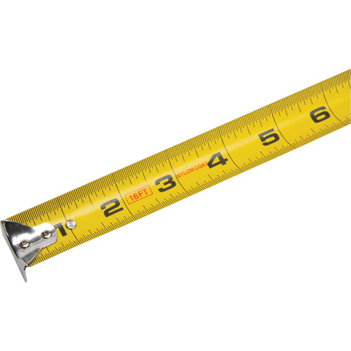 Tape Measure, 1" x 16', Imperial Graduations Solutions industrielles ALPHA