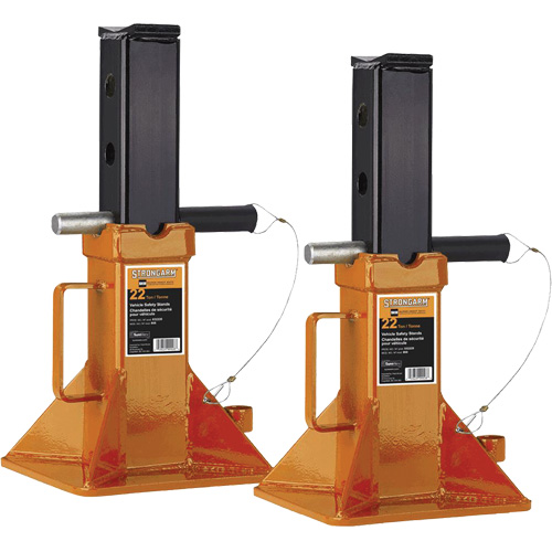 Safety Stands, Locking Pin, 22 Ton(s) Capacity Solutions industrielles ALPHA