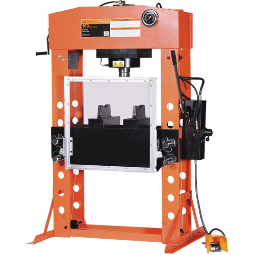 Super Heavy-Duty Shop Presses, 100 tons Capacity Solutions industrielles ALPHA