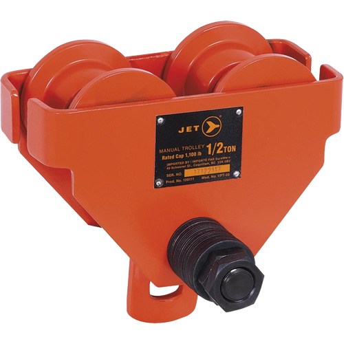 VPT-05 Manual Trolley - VBT Series, 1100 lbs. (0.5 tons) Solutions industrielles ALPHA