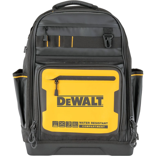Sac-&agrave;-Dos PRO, 13-3/4" lo x 7-3/4" la, Noir/Jaune Solutions industrielles ALPHA