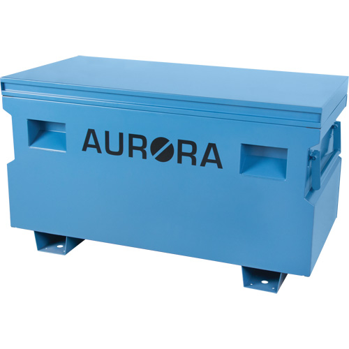 Jobsite Tool Box, 48" x 24" x 27-3/5", Steel, Blue Solutions industrielles ALPHA