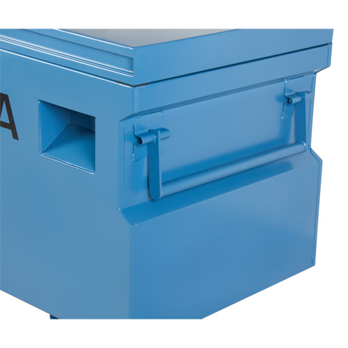 Jobsite Tool Box, 48" x 24" x 27-3/5", Steel, Blue Solutions industrielles ALPHA