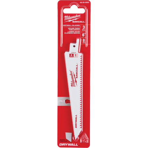 8 TPI Drywall Sawzall Blades Solutions industrielles ALPHA