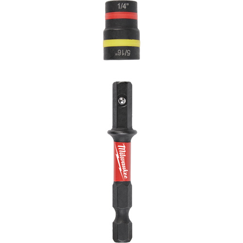 Shockwave Impact Duty Quik-Clear 2-in-1 Nut Drivers, 5/16"/1/4" Drive, 2-1/4" L, Magnetic Solutions industrielles ALPHA