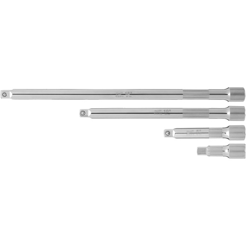 Drive Extension Set, 1/2" Drive, Chrome Finish, 4 Pcs Solutions industrielles ALPHA