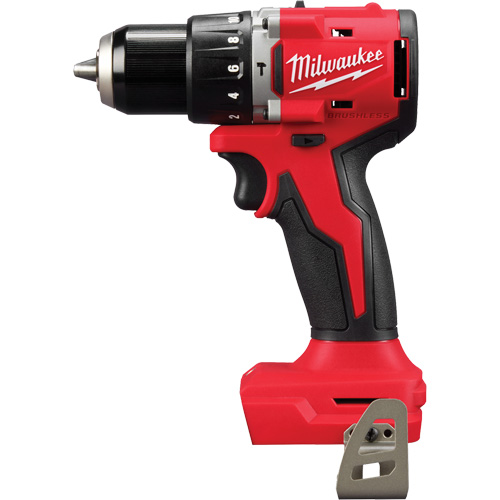 M18 Compact Brushless Hammer Drill/Driver (Tool Only), Lithium-Ion, 18 V, 1/2" Chuck, 550 in-lbs Torque Solutions industrielles ALPHA