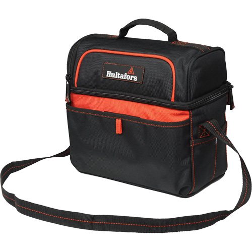 Sac &agrave; outils et glaci&egrave;re de 11", Polyester balistique, Noir/Rouge Solutions industrielles ALPHA
