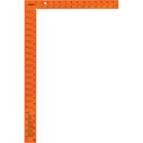 Easy-Read Steel Framing Square Solutions industrielles ALPHA