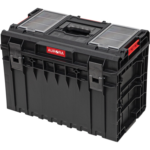 Grande boîte &agrave; outils Arx, 23" x 15-1/5" x 16-1/2", Noir Solutions industrielles ALPHA