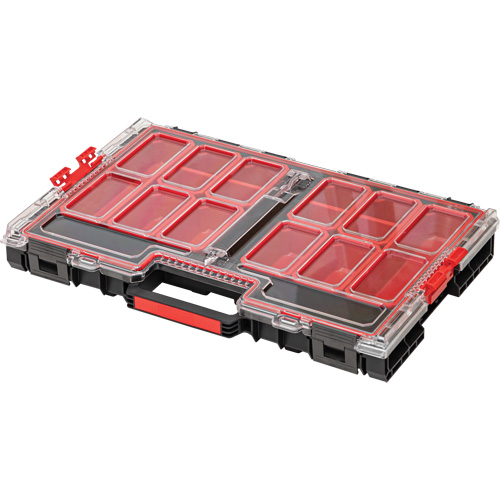 Grand organisateur avec bacs Arx, 21" x 15" x 3", Noir Solutions industrielles ALPHA