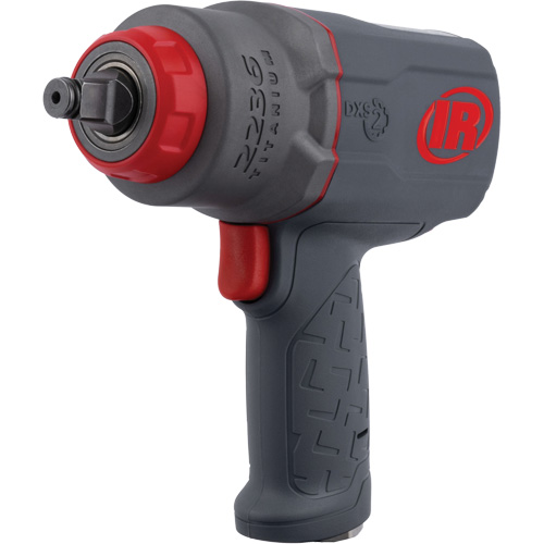 Cl&eacute; &agrave; choc robuste avec anneau amortisseur, Prise 1/2", Entr&eacute;e d'air 1/4" NPT, Tr/min &agrave; vide 7500 Solutions industrielles ALPHA