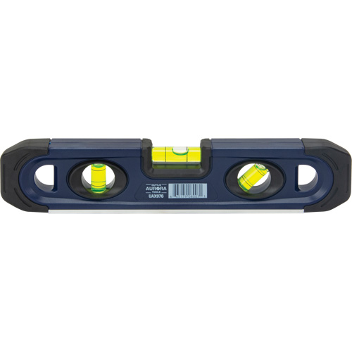 Torpedo Level, 9" L, 3 Vials, Magnetic Solutions industrielles ALPHA