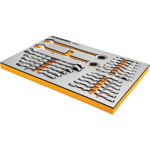 Jeu d'outils pour maître m&eacute;canicien MEGAMOD dans des plateaux en mousse modulaire de premi&egrave;re qualit&eacute; avec rangement d'outils, 1024 morceaux Solutions industrielles ALPHA