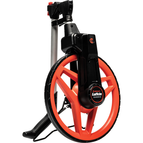 Roue d'arpentage SAE professionnelle Centerline, 12"/30.48 cm, Gamme de 10 000', Pieds Solutions industrielles ALPHA