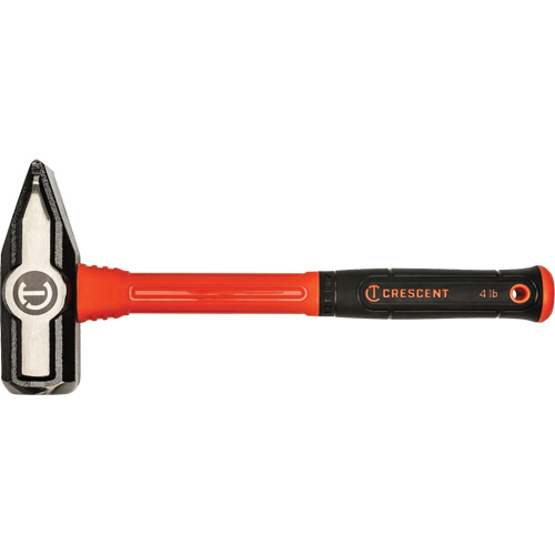 Fiberglass Blacksmith Hammer, 4 lbs Head Weight, 14" L Solutions industrielles ALPHA
