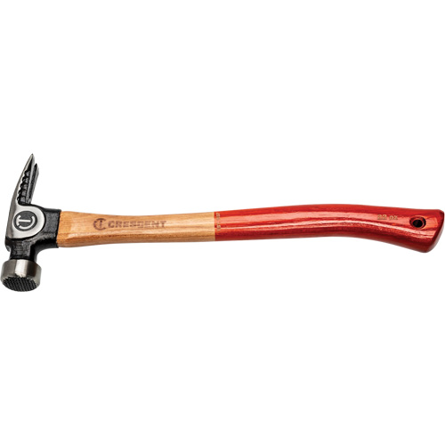 Milled-Face Framing Hammer, 22 oz., Wood Handle, 18" L Solutions industrielles ALPHA