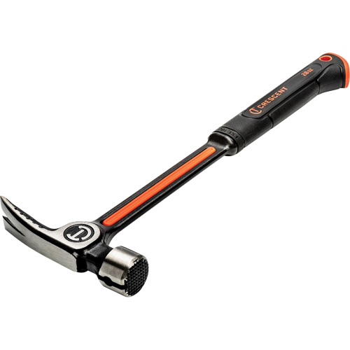 Milled-Face Framing Hammer, 28 oz., Solid Steel Handle, 16" L Solutions industrielles ALPHA
