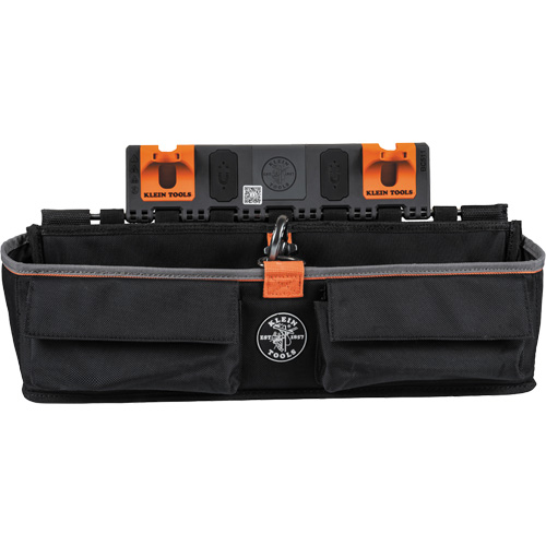 Bucket Work CentreS-Hook Large Pouch Module, Nylon, 3 Pockets, Black/Orange Solutions industrielles ALPHA