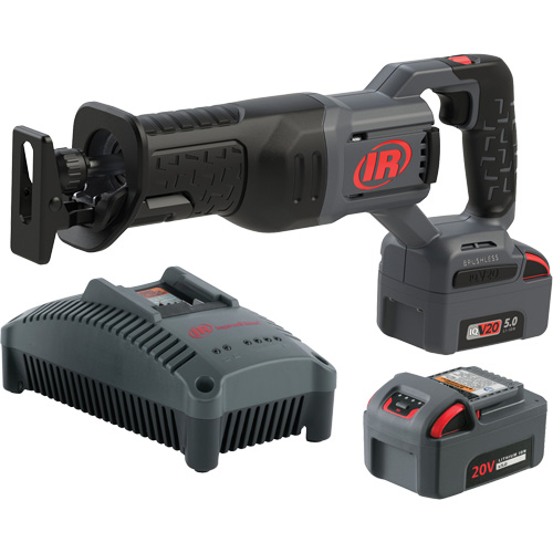 Cordless Reciprocating Saw Kit, 20 V, Lithium-Ion Battery, 3000 SPM Solutions industrielles ALPHA