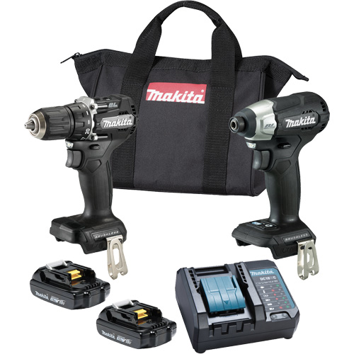 Ensemble 2 outils sous compact &agrave; moteur sans balai LXT, 18 V Solutions industrielles ALPHA