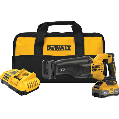 MAX* XR&reg; Brushless Cordless Reciprocating Saw Kit with XR POWERPACK, 20 V, Lithium-Ion Battery, 3000 SPM Solutions industrielles ALPHA