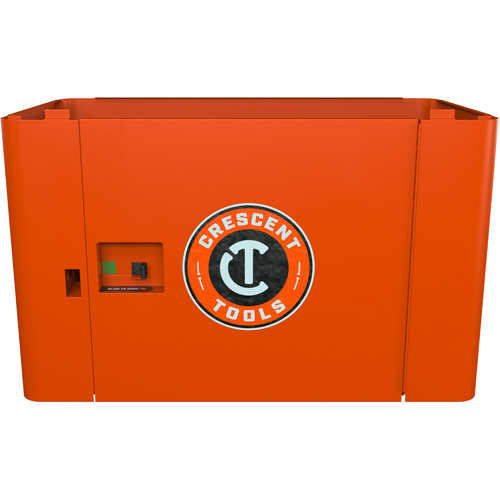 RAILWORKS Single Door Steel Security Panel Lockable Storage Solutions industrielles ALPHA