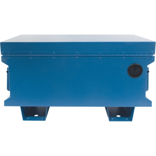 Jobsite Tool Box, 33" x 20-3/10" x 18-3/10", Steel, Blue Solutions industrielles ALPHA