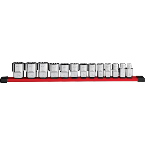 Jeu de douilles SAE &agrave; 12 pans, 13 Mcx, Prise de 1/2" Solutions industrielles ALPHA