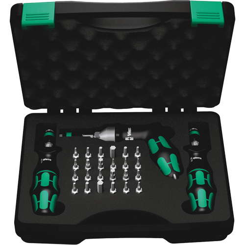7440/41/42 Kraftform Torque Screwdriver Set, 0.3 - 6.0 Nm Torque Range, 6" Length Solutions industrielles ALPHA