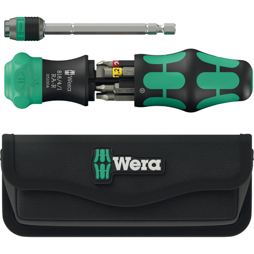 Kraftform Kompakt 26 RA-R Ratchet with Pouch, Plastic Handle Solutions industrielles ALPHA