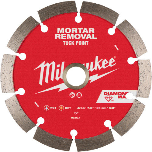 DIAMOND MAX Tuck Point Diamond Blade Solutions industrielles ALPHA