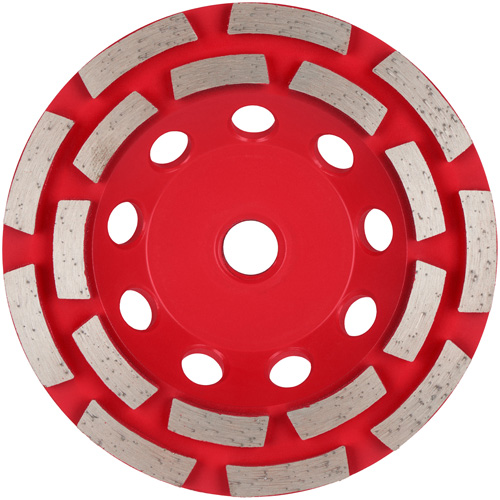 Meule boisseau diamant&eacute;e &agrave; rang&eacute;e double DIAMOND MAX Solutions industrielles ALPHA
