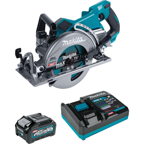 Scie circulaire sans balais 40Vmax XGT avec ensemble de batterie 4.0Ah, 7-1/4", 40 V Solutions industrielles ALPHA