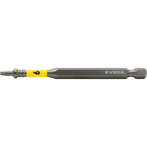 Impactech&reg; Power Bit, Slot, 6F-8R Tip, 1/4" Drive Size, 3-1/2" Length Solutions industrielles ALPHA