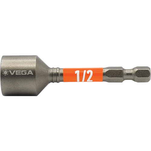 Tourne-&eacute;crou Impactech, Embout 1/2", Prise 1/4", 2-9/16" lo, Magn&eacute;tique Solutions industrielles ALPHA