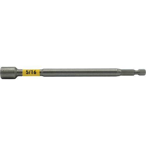 Impactech&reg; Nut Driver, 5/16" Tip, 1/4" Drive, 6" L, Magnetic Solutions industrielles ALPHA