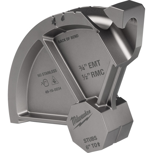 Patin de pliage de conduits 3/4” EMT/1/2” RMC Solutions industrielles ALPHA