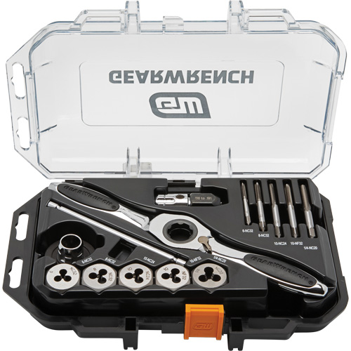SAE Ratcheting Tap & Die Set, 15 Pieces Solutions industrielles ALPHA
