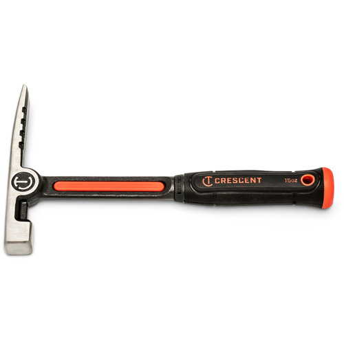 Marteau de briqueteur, 15 oz, Prise en Acier plein, 7" lo Solutions industrielles ALPHA