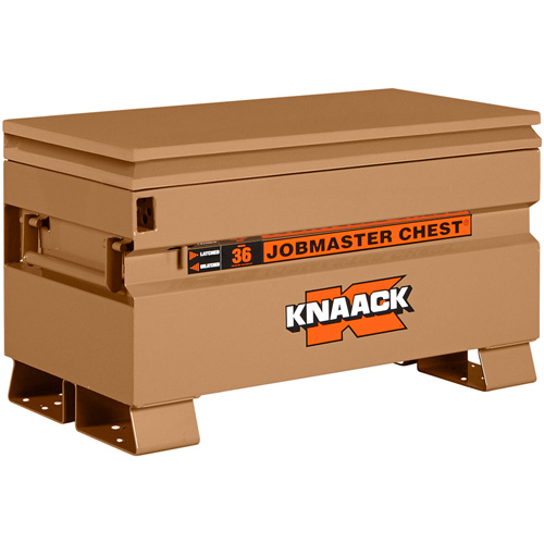Coffre de chantier mod&egrave;le 36 avec cadenas, 36" x 19" x 21-1/2", Acier, Havane Solutions industrielles ALPHA