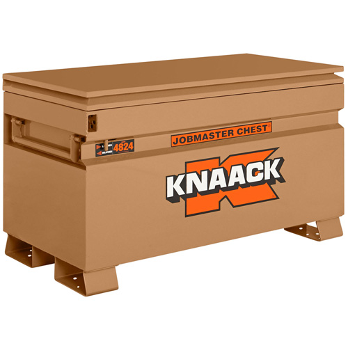 Model 4824 Jobsite Chest with Padlock, 48" x 24" x 28-1/2", Steel, Tan Solutions industrielles ALPHA