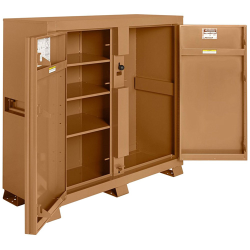 Armoire de chantier mod&egrave;le 111 avec cadenas, Acier, 47,5 pi³, Havane Solutions industrielles ALPHA